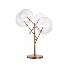 TABLE LAMP 4 GLASS BALL 